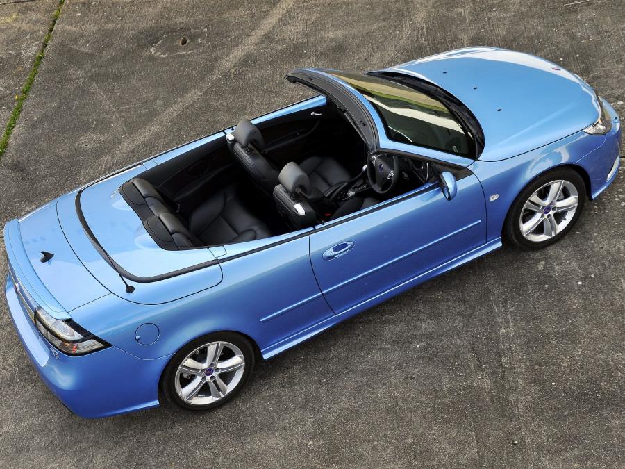 Saab 9-3 Aero Convertible 2008 года  (UK) (фото 6 из 19)